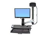 Monitorarm StyleView Sit-Stand Combo Ab