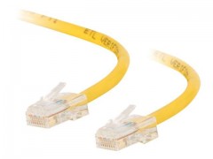 Kabel / 1 m Asmbld Xover Yellow CAT5E PV