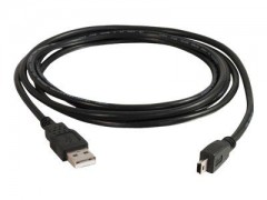 Kabel / 2 m USB 2.0 A / MINI-B Black