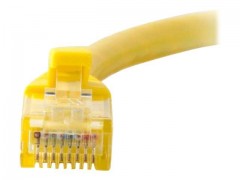 Kabel / 0.5 m Yellow CAT6 PVC Snagless U