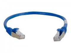 Kabel / Cat6a Shielded Patch 3 m Blue
