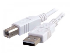Kabel / 3 m USB 2.0 A/B wht