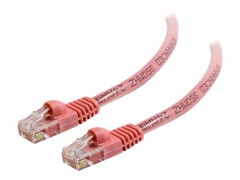 Kabel / 2 m Mlded/Btd Pink CAT5E PVC UTP