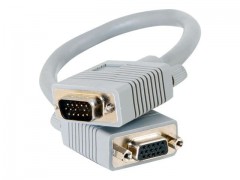 Kabel / 0.5 m SXGA Shielded HD15 m/F Mon