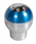 Lampa Schaltknauf NOX, Aluminium, blau