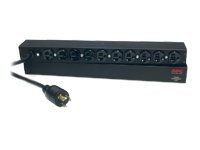 APC PDU 15A 120V 10xNEMA 5-15R 1U