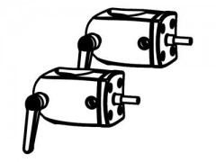 60-443-200 / DS100 Outboard Pole Clamps