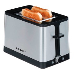 Toaster 3609 / Edelstahl-Schwarz